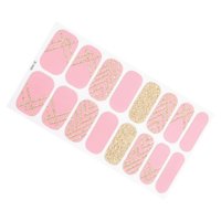 Magideal - 16 Piezas De Adhesivos Para Uñas, Calcomanías De Cobertura Completa Con Lima De Uñas, Parches De Gel Semicurado Para Uñas, Regalos De Cumpleaños Para Estilo G