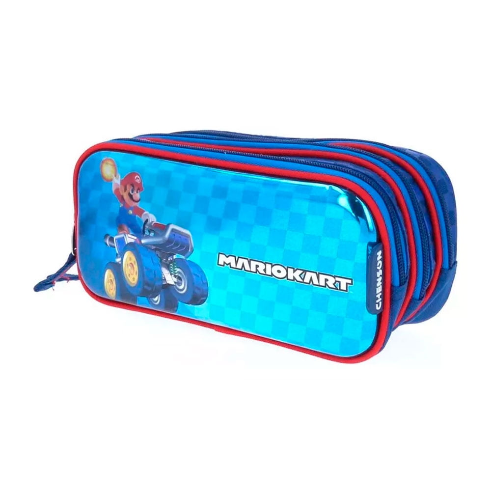 Mario Bros - Estuche Infantil Original Lapices Mario