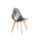 thumbnail image 2 of Pack 4 Silla Eames Patchwork Azul, 2 of 3