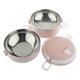 thumbnail image 2 of Fiambrera Térmica De Acero Inoxidable Portátil Tiffin Bento Box 2 Tier Pink, 2 of 5