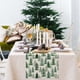 thumbnail image 3 of Camino de mesa Moutina Christmas Winter, 33 x 180 cm, pino verde, 3 of 7