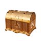 thumbnail image 5 of Caja Del Tesoro Vintage, Joyero Grande, Joyero Para Niñas, Mujeres, Oro, 5 of 5