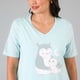 thumbnail image 3 of Pijama Maternal Top + Capri Flores Mujer 33854-247, 3 of 4