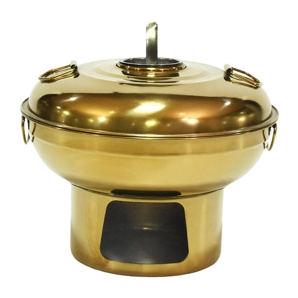 Olla Caliente Pequeña China De Acero Inoxidable Para Encimera De Restaurante Aureate 20cm