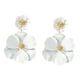 thumbnail image 1 of Pendientes Colgantes De Flores Pendientes De Tuerca Para Compromiso Día De San Valentín Mujer, 1 of 5