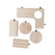 thumbnail image 4 of de Madera para Pájaros Soporte de Percha de Madera de 5 Piezas Estante de Esquina de Jaula de Hábitat para Periquitos, Periquitos, Loros, C, 4 of 5