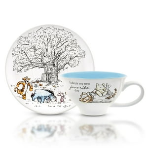 Taza De Té Y Platillo Silver Buffalo Disney Winnie The Pooh