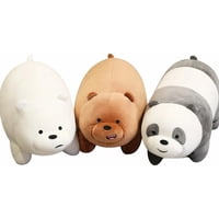 Total Upgrate - Juguete Pack 3 Peluches Osos 30Cm Pardo Polar Panda