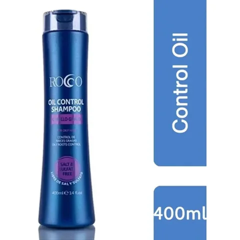 Rocco® Shampoo Oil Control Sin Sal Para Cabello Graso 400Ml