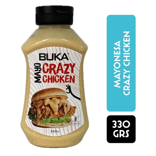Mayonesa Crazy Chicken Squeeze 330 g Buka