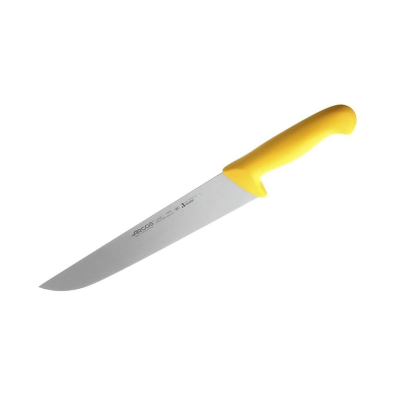 Cuchillo Carnicero Mango Amarillo 30cm Arcos