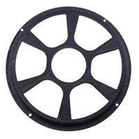 Ioensy - Altavoz De Audio Para Coche, Cubierta Protectora Para Parrilla, Malla Para Auto Suv, Bocina, Red De Metal De 10 Pulgadas