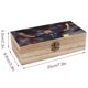 thumbnail image 2 of Caja Organizadora de Madera Temática Kylian Mbappé Desmarcar, 2 of 6