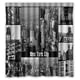thumbnail image 1 of Cortina de ducha de la ciudad de York, juego de cortinas de baño con ganchos, tamaño 66 x 72 pulgadas, 1 of 3