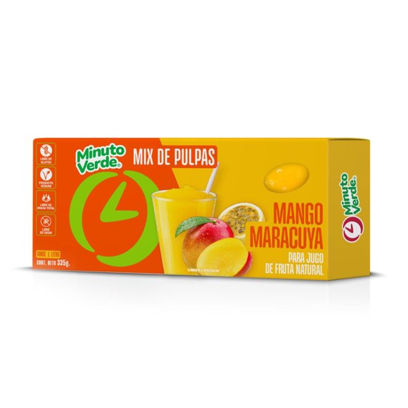 Pulpa de Mango Maracuyá, 335 g