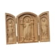 thumbnail image 2 of Estatua Tríptico Adorno Figura Religiosa Escultura Para Dormitorio Exterior Hogar, 2 of 3