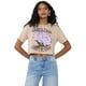 thumbnail image 1 of Polera Mujer Fun Manca Corta Crop Beige Corona, 1 of 5