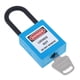 thumbnail image 3 of Candado De Bloqueo De Seguridad De Seguridad Keyed Time Nylon 38mm Shackle Blue, 3 of 5