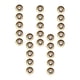 thumbnail image 1 of 20 Cuentas De Posicionamiento Pequeñas De 8 Mm Para Manualidades DIY, Accesorios Dorados, 1 of 5