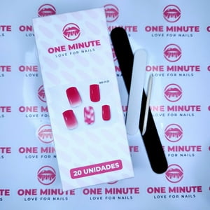 One Minute - Uñas Gel Semicuradas Diseño 120