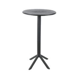 Klik Muebles - Mesa Alta De Salón O Bar Polipropileno - Negra
