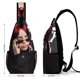 thumbnail image 2 of Riñonera Bandolera Desmarcar Billie Eilish Estampado, 2 of 6