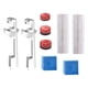 thumbnail image 2 of 9x Kit De Reparación De Puntas De Taco De Billar Snooker Pool Supplies Billiards Cue Stick Argent Shaper, 2 of 5