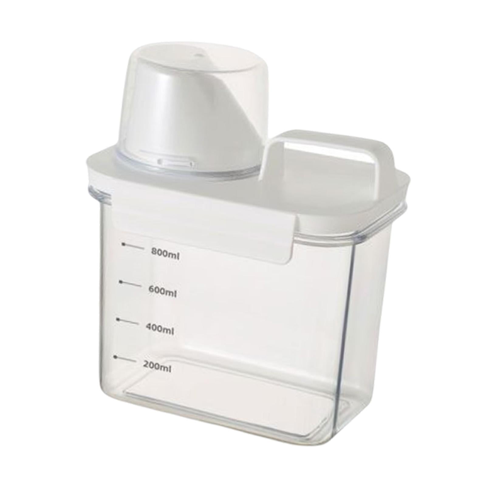 Bothyi - Contenedores De Polvo Para Ropa Dispensador De Detergente Para Ropa Líquido Transparente Para Inodoro 1100ml