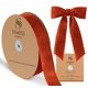thumbnail image 1 of Cinta de terciopelo SIMISI RIBBON naranja quemado 3,8 cm 22,86 m, 1 of 4