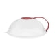 thumbnail image 1 of Tapa Antisalpicaduras Para Microondas, Reutilizable, Para Uso Doméstico, Para Cocina, Resistente Al Calor, Color Rojo, 1 of 5