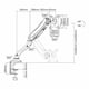 thumbnail image 4 of Soporte Monitor De 13 A 27 Pulgadas, 4 of 5