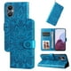 thumbnail image 1 of Funda tipo cartera FOXDOCK para OnePlus Nord N20 5G , diseño girasol en relieve, cuero PU, cierre magnético, soporte y tarjetero, 1 of 5