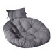thumbnail image 4 of Cojín Colgante Para Mecedora Con Almohada, Alfombrilla Para Silla De Jardín, Para Hamaca, Color Gris Claro, 4 of 5
