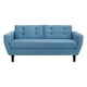 thumbnail image 1 of Sofa Bote 3c Felpa 00 Azul Petroleo, 1 of 6