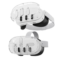 Funda Protectora Aaronmei Crystal Transparente Para Gafas Meta Quest 3 Casco