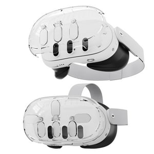 Funda Protectora Aaronmei Crystal Transparente Para Gafas Meta Quest 3 Casco