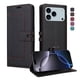thumbnail image 5 of Premium Wallet Case for iPhone 17 Pro Max with Card Slots & Kickstand, Flip Cover Black, 5 of 6