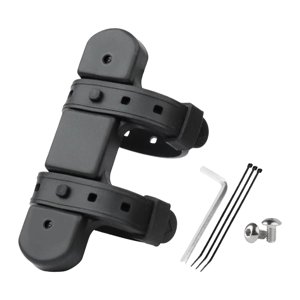 Ioensy - Adaptador De Montaje Para Hervidor De Bicicleta De Montaña, Correa Para Jaula De Botella De Agua Para Bicicleta, Color Negro