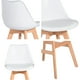 thumbnail image 5 of Pack 2 Piso Bar Con Patas De Madera Ii Blanco, 5 of 6