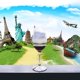 thumbnail image 5 of Abalorios para copas de vino Gnollko Travel, 16 unidades, para vasos Stem, 5 of 8
