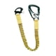 thumbnail image 5 of Cordón de protección contra caídas, cordón de escalada, gancho a presión de rana, grillete elástico, cordón elástico Helo para deportes al aire libre, Caqui, 5 of 5