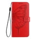 thumbnail image 1 of Funda cartera mariposa para Samsung Galaxy A16 4G con soporte y ranuras para tarjetas Rojo, 1 of 5
