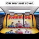 thumbnail image 5 of Firebuds-theme Car Rear Seat Covers Back Elastic Flexible Car Seat Covers Decorative Fits Most Cars 120x59x76cm, 5 of 6