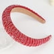 thumbnail image 5 of Diadema Rojo Con Diamantes De Imitación Para Mujer, Diadema Acolchada Con Cuentas De Cristal Brillante, Lindas Bandas Para El Pelo, Accesorios Para El Cabello Para Mujeres Y Niñas, 5 of 5