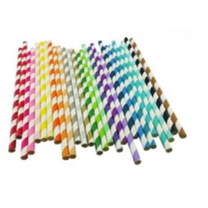 Mundo Eve - Paquete 25 Bombilla De Papel Colores