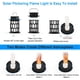 thumbnail image 5 of Faroles solares para exteriores Opmante, impermeables, con llama parpadeante, LED colgantes, luces solares decorativas para jardín, patio, camino, paquete de 2, 5 of 7