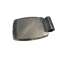 Glomed - Reposapies Metalico Cromado 17 X 14 Cm