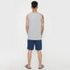 thumbnail image 2 of Pijama Hombre Sin Mangas Gris Corona, 2 of 4