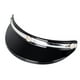 thumbnail image 2 of Visera Para Casco De Moto Peak 3 Snaps Trendy Para Cascos 3/4 Recambios Negro Plata, 2 of 5