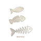 thumbnail image 2 of Matrices de corte metálicas Lottoyday con diseño de espina de pescado para scrapbooking, 2 of 8